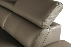 Trend Line Narożnik skórzany z funkcją relaks PANAMA prawy