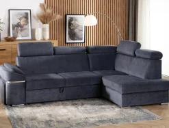 Narożnik szaroniebieski AVANTI lewy