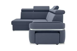 Narożnik szaroniebieski AVANTI lewy