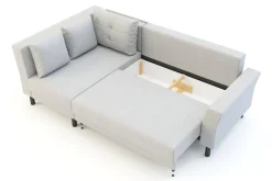 Narożniki|Fresh Narożnik szary DEVON lewy