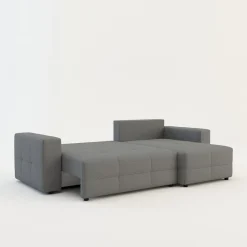 Narożniki|FN Design Narożnik szary DRAGON prawy