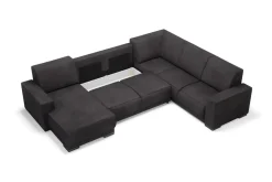 Comfort Line Narożnik szary ELECTRA prawy