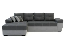 Exline Narożnik szary LARGO lewy