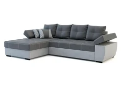 Exline Narożnik szary LARGO lewy