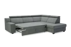 Fresh Narożnik szary LINEA prawy