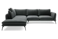 Narożniki|Instilo Narożnik szary PORTIMAO prawy