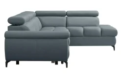 Narożniki| Narożnik szary rozkładany PLAZA prawy