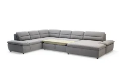 Comfort Line Narożnik szary TAURO NEW prawy