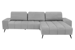 Narożniki|Fresh Narożnik szary VELVET NEW prawy