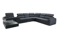 Narożniki|Inspire Narożnik szary VESTA prawy