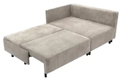 Narożniki|Fresh Narożnik sztruksowy beżowy LOGOS prawy