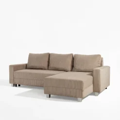 Narożniki|Fresh Narożnik sztruksowy beżowy AVOLA