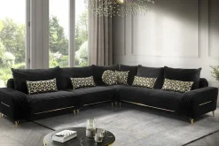 FN Design Narożnik sztruksowy BODRUM prawy