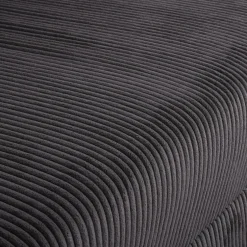 Fresh Narożnik sztruksowy grafitowy AVOLA