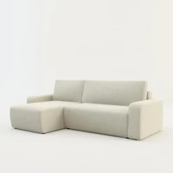 Mavik Narożnik sztruksowy kremowy ARAGON