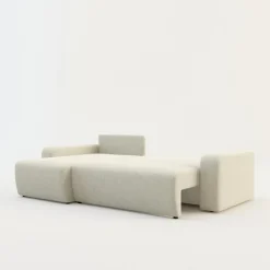 Mavik Narożnik sztruksowy kremowy ARAGON