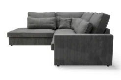 Narożniki|Agio Divani Narożnik sztruksowy szary COAST lewy