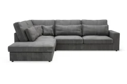 Agio Divani Narożnik sztruksowy szary COAST lewy