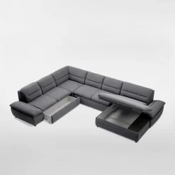 Comfort Line Narożnik U szary TAURO NEW prawy