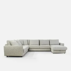 Narożniki|Impresti Narożnik U-kształtny beżowy DULCE prawy