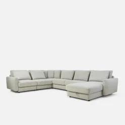 Narożniki|Impresti Narożnik U-kształtny beżowy DULCE prawy