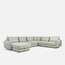 Narożniki|Impresti Narożnik U-kształtny beżowy DULCE lewy