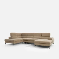 New Form Narożnik U-kształtny beżowy JAZZY U2 prawy