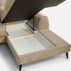 New Form Narożnik U-kształtny beżowy JAZZY U2 prawy