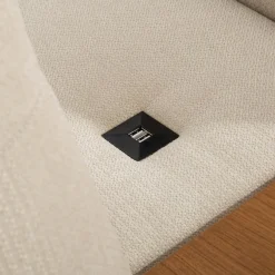 Narożniki|inny Narożnik U-kształtny z barkiem beżowy BONITO lewy