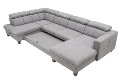 Narożniki|FN Design Narożnik w kształcie U ZANTE prawy