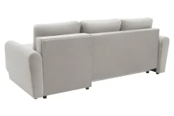 Narożniki| Narożnik z 2 pojemnikami beżowy MELI