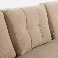 Narożnik z 2 pojemnikami beżowy LAVERNA