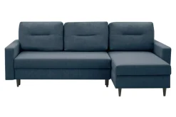 Narożniki|Exline Narożnik z 2 pojemnikami ciemnoniebieski POLLY