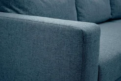 Narożniki|Exline Narożnik z 2 pojemnikami ciemnoniebieski POLLY