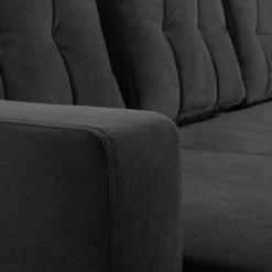 Narożniki|inny Narożnik z 2 pojemnikami grafitowy LAVERNA