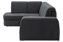 Fresh Narożnik z 2 pojemnikami grafitowy NESSI lewy