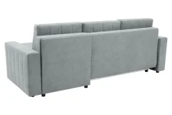 Narożnik z 2 pojemnikami jasnoszary ALBI