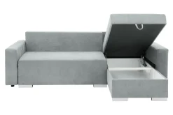 Narożnik z 2 pojemnikami jasnoszary ALBI