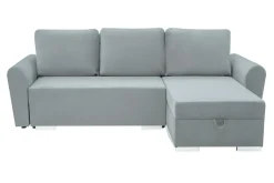 Narożniki| Narożnik z 2 pojemnikami jasnoszary MELI