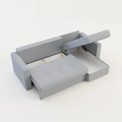 Narożniki|Mavik Narożnik z 2 pojemnikami MOON szary