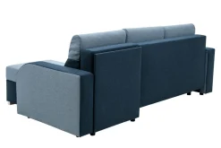 Narożnik z 2 pojemnikami niebieski DUO