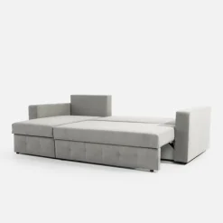 inny Narożnik z 2 pojemnikami popielaty LAVERNA