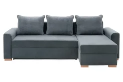 Exline Narożnik z 2 pojemnikami szary DRITTO