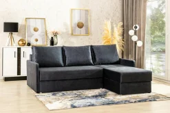 Narożniki| Narożnik z 2 pojemnikami szaroniebieski BALI