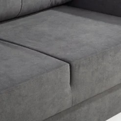 Narożniki| Narożnik z 2 pojemnikami szary LIVI prawy