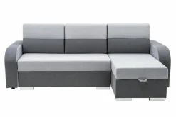 Narożnik z 2 pojemnikami szary DUO