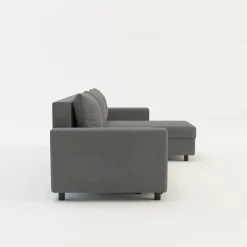 IMPERIAL-MEBLE (D.C.M. FRESH) Narożnik z 2 pojemnikami szary MEDIO