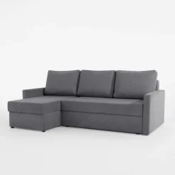 Narożnik z 2 pojemnikami szary FOX