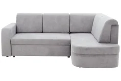 Fresh Narożnik z 2 pojemnikami taupe NESSI prawy