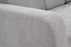 Fresh Narożnik z 2 pojemnikami taupe NESSI prawy